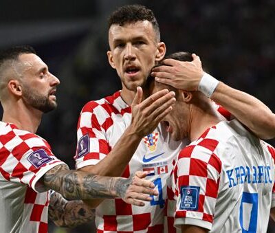 Jugadores croatas - Foto: AFP
