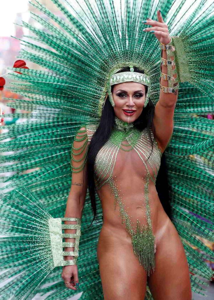 Fuente imagen referencial 2020 El Nacional EFE Integrantes de la escuela de samba del Grupo Especial X 9 Paulistana durante la celebracion del carnaval en el sambodromo de Anhembi en Sao Paulo