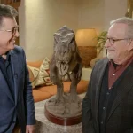 Steven Spielberg / Stephen Colbert. Imagen referencial - Fuente CBS y HR -