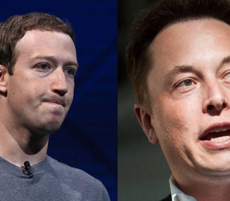Mark Zuckerberg y Elon Musk