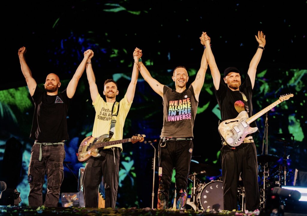 "Moon Music" de Coldplay: el álbum británico más vendido de 2024 1 Coldplay
