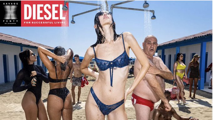 Rihanna lanzó junto a Diesel una colección de lencería 1 lenceria
