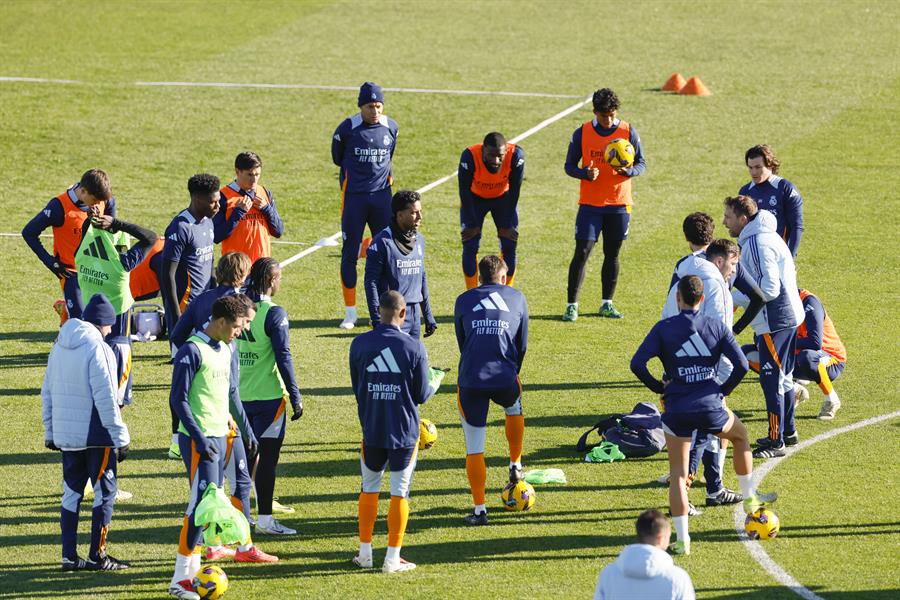 Real Madrid - entrenamiento