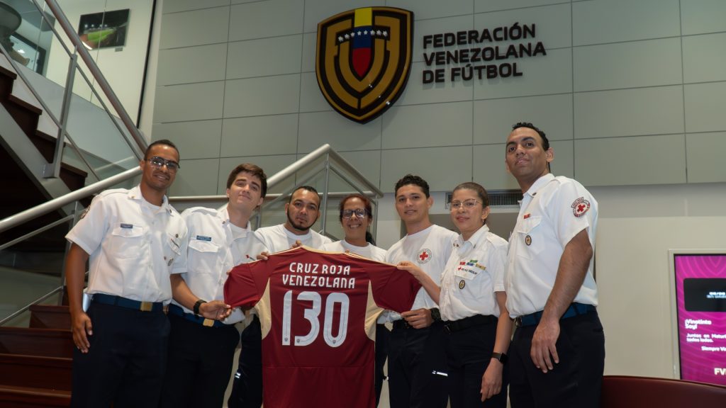 CRV dará asistencia en juegos de la Vinotinto 1 CRV FVF Vinotinto