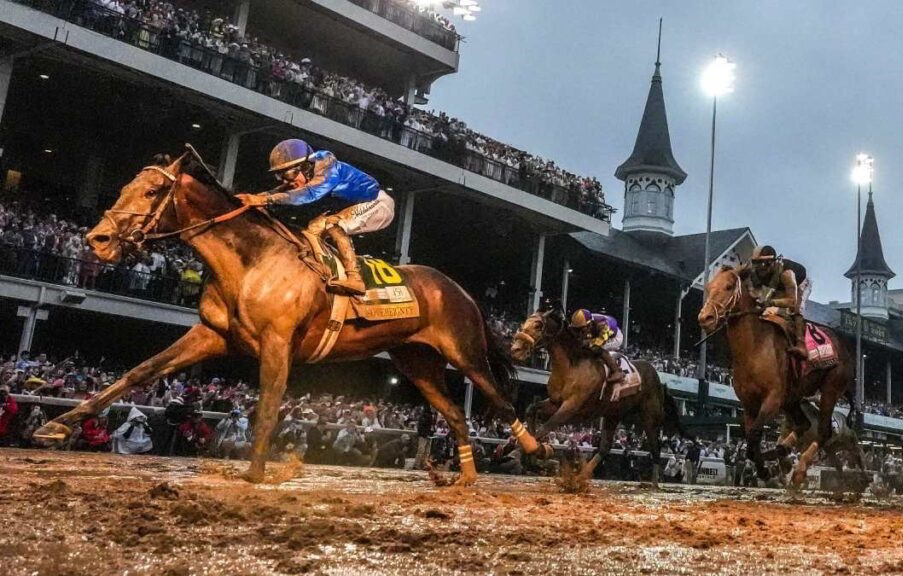 Imagen referencial principal - Derby de Kentucky 2025 - Red social X - Claro Sports