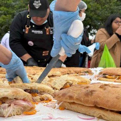 Pan con chicharrón