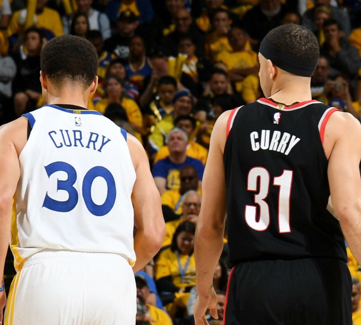 Steph Curry y Seth Curry