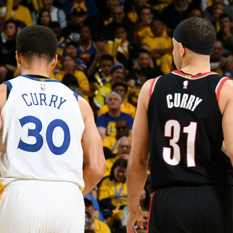 Steph Curry y Seth Curry