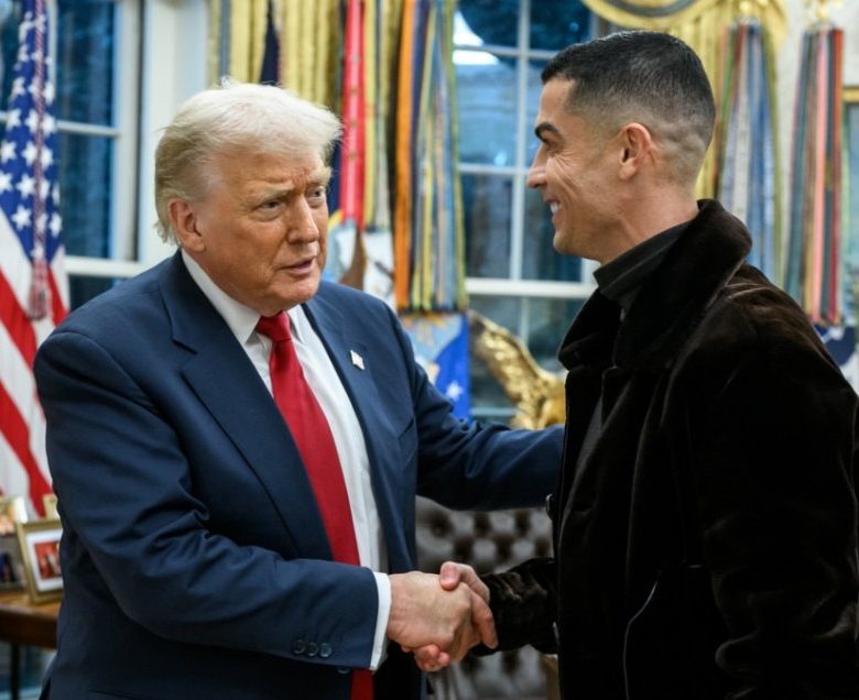 Trump y CR7