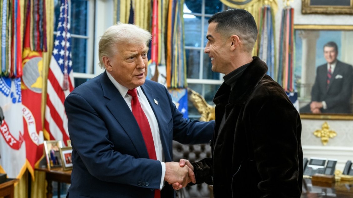 Trump y CR7
