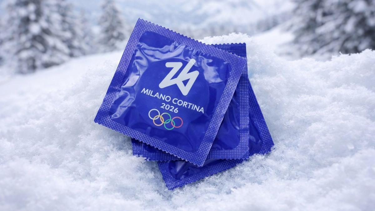 Condones - preservativos - Milán-Cortina - JJOO - Invierno