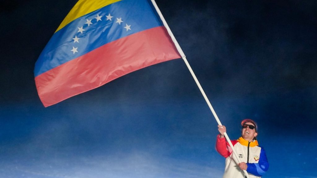 Nicolas Claveau bandera Venezuela