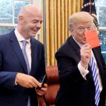 Donald Trump y Gianni Infantino