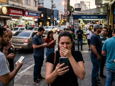 Falsas llamadas en Brasil alertaron a la poblacion Imagen referencial suministrada por ESET y Comstat Rowland