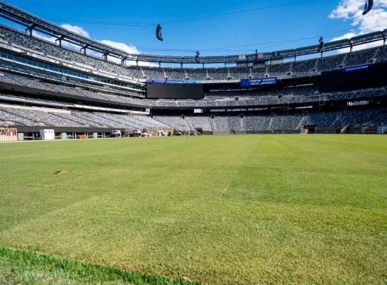 MetLife Stadium - césped - Mundial 2026