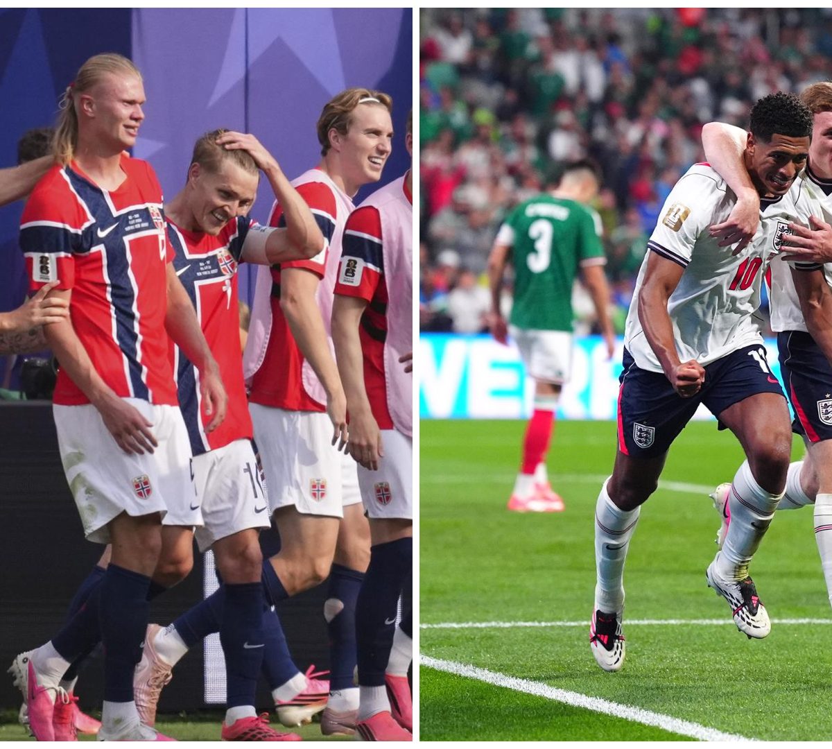 Noruega y Inglaterra