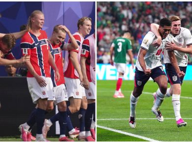 Noruega y Inglaterra