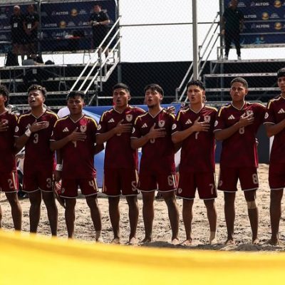 Vinotinto Sub-20 - fútbol playa