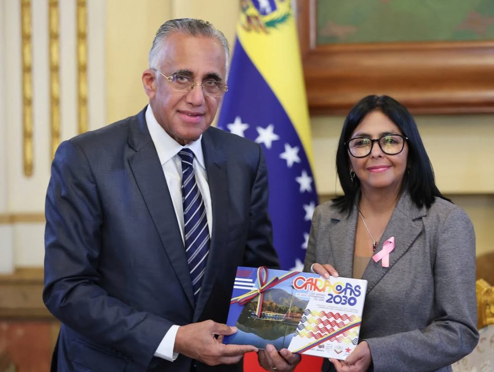 Delcy Rodríguez - Centro Caribe Sports - Juegos Centroamericanos y del Caribe 2030