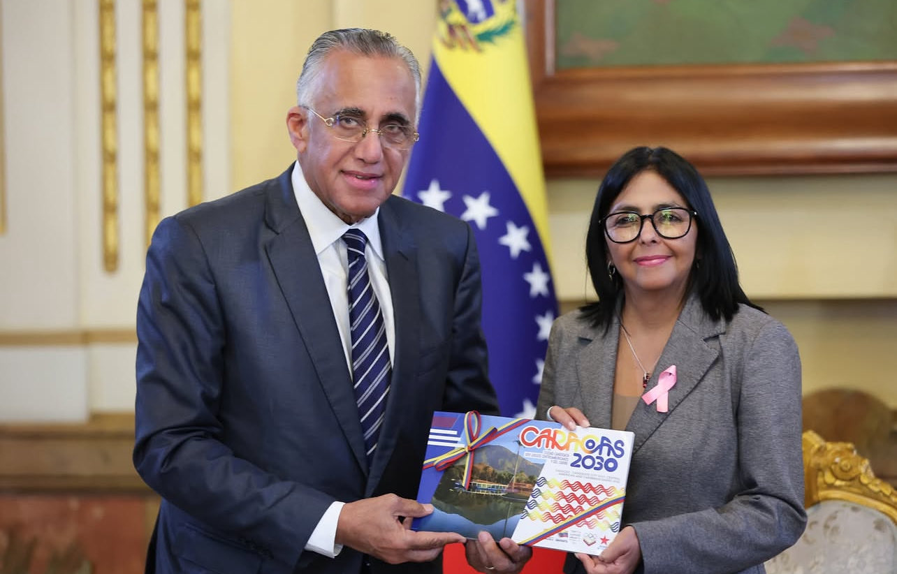 Delcy Rodríguez - Centro Caribe Sports - Juegos Centroamericanos y del Caribe 2030