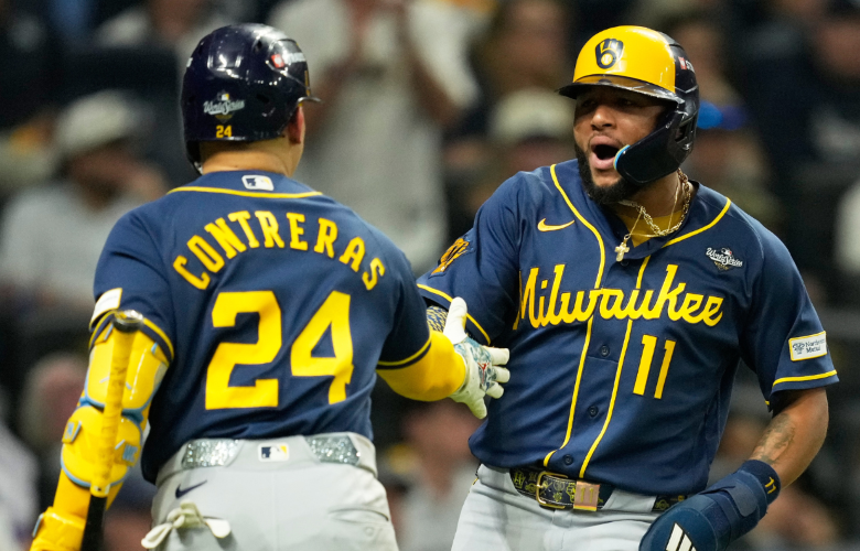 Jackson Chourio y William Contreras