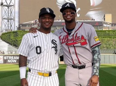 Luisangel y Ronald Acuña Jr.