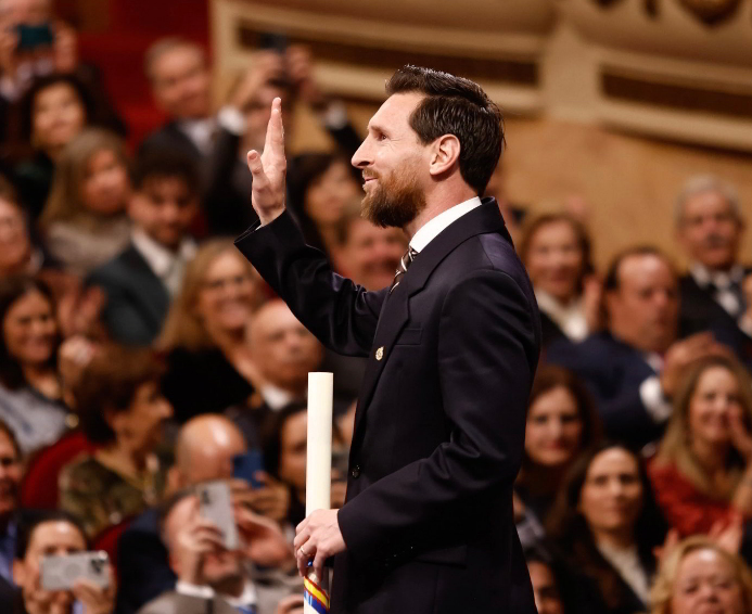 Leonor, Princesa de Asturias: Lionel Messi “convirtió lo extraordinario en rutina”
